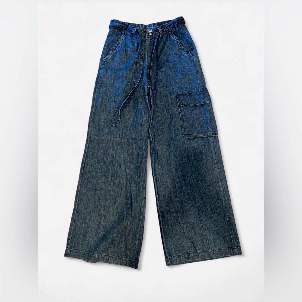 Elan Blue Denim Trousers